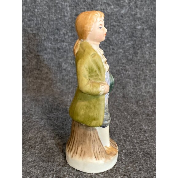 VTG ACK Porcelain Victorian Dressed Boy Man 4.5 Inches Figurine - Picture 6 of 8